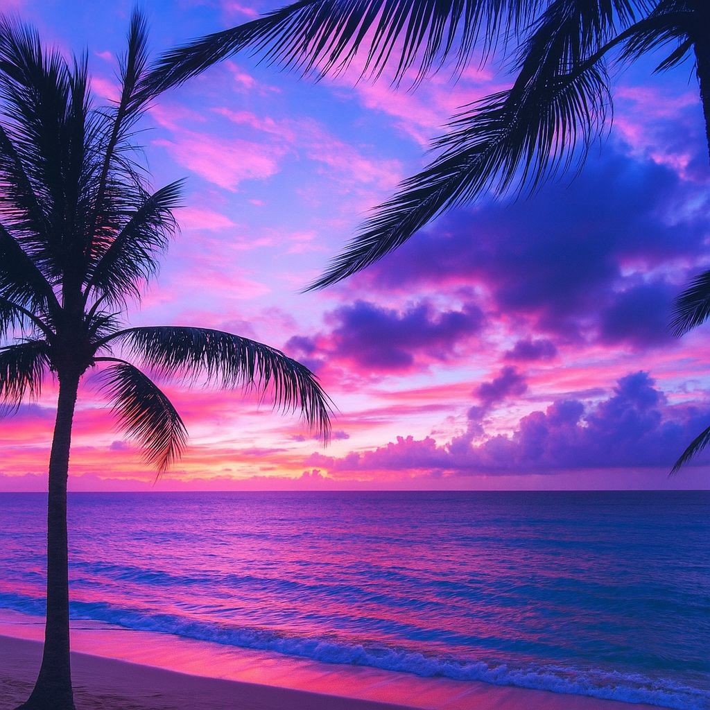 Drop 005 - Sunset Purple